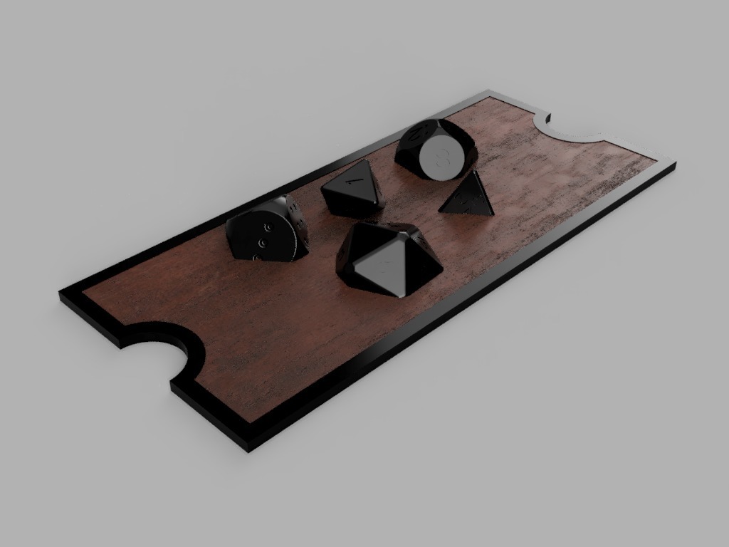 Dual material lid for 7SoulFox's dice tray