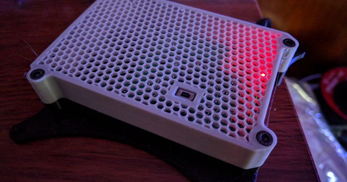 Alternate top case for Raspberry Pi with Razberry Zwave module by