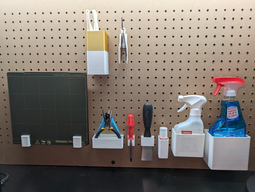 Pegs - Customizable Pegboard Mounting System