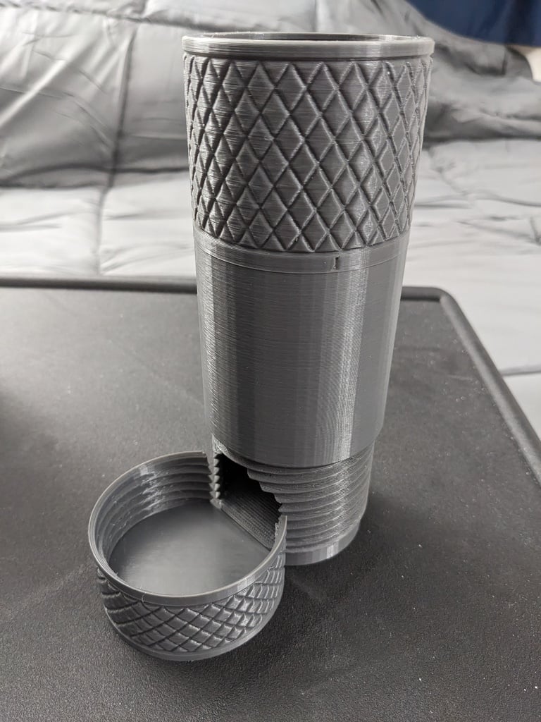 Tube-O-Dice: Portable dice tower