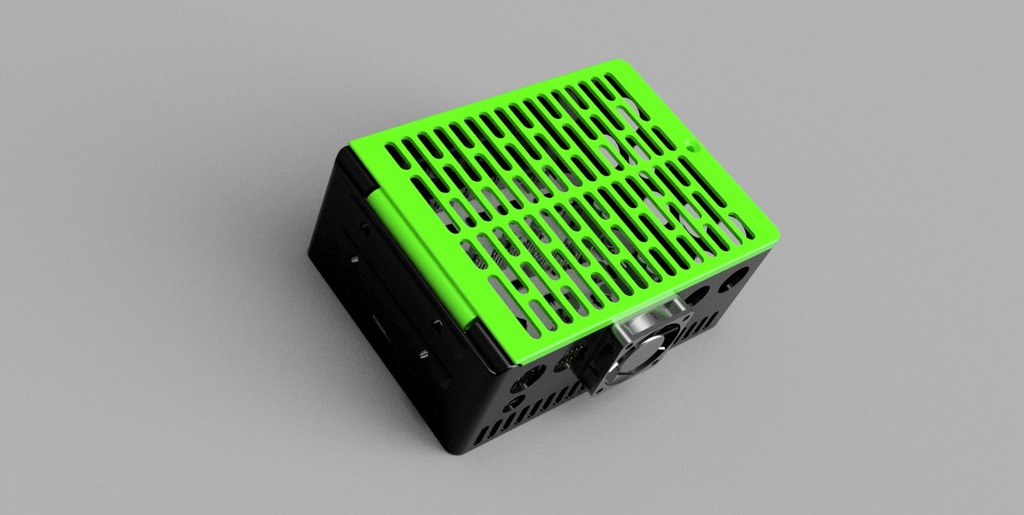 WiFi Duet Enclosure for D-Bot (or other V-channel) Printers