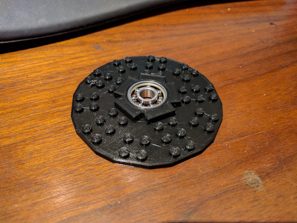 LEGO-inspired Fidget disc