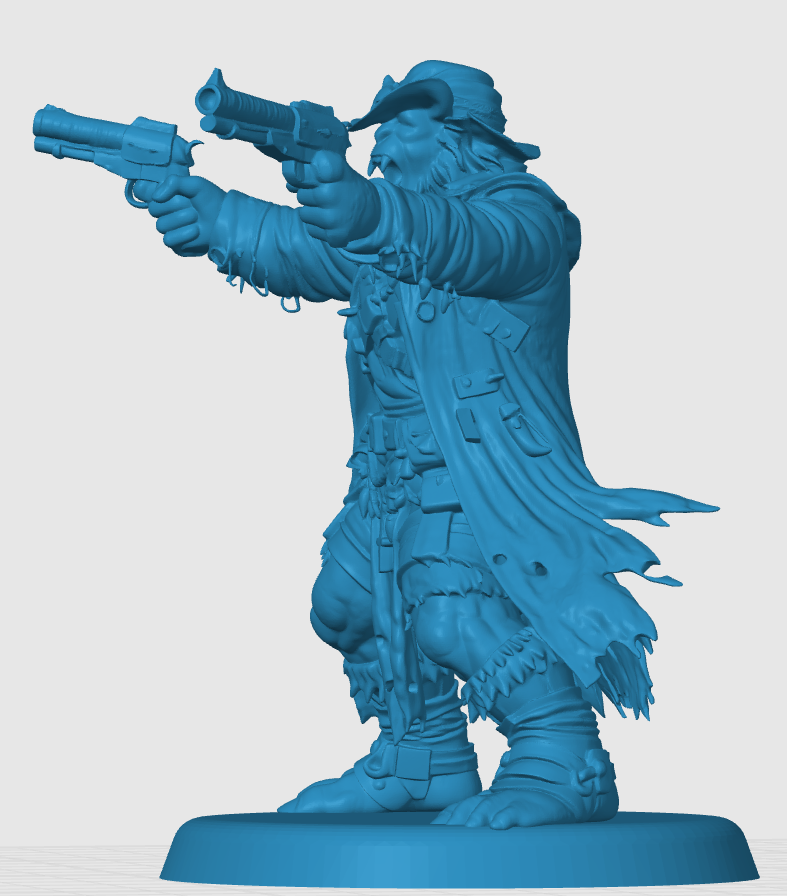 Miniatura 2 do modelo 3D Bugbear Gunslinger