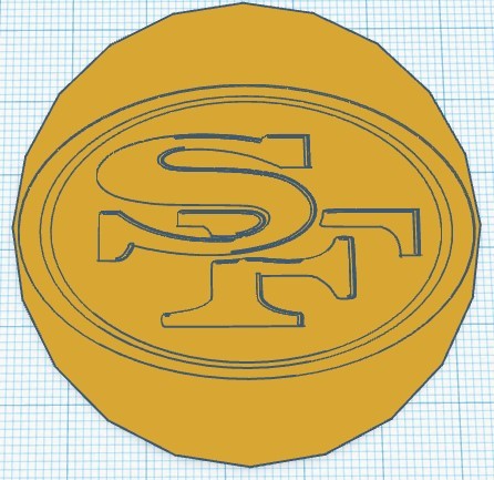 49ers Coaster