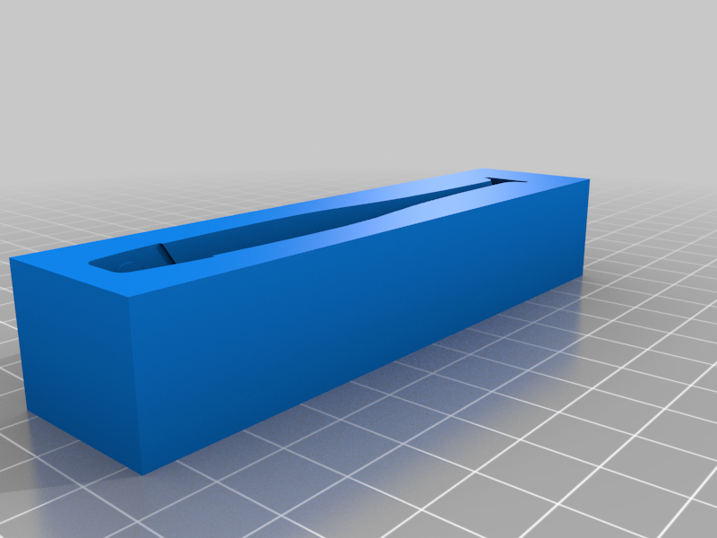 Paddle Tail Open Pour Mold