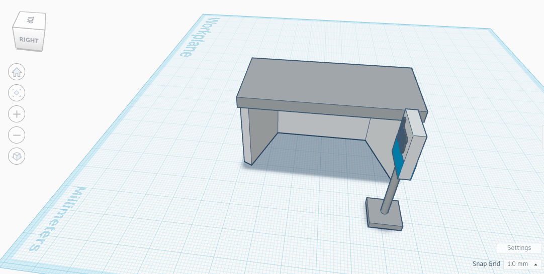 1:64 scaled bus stop