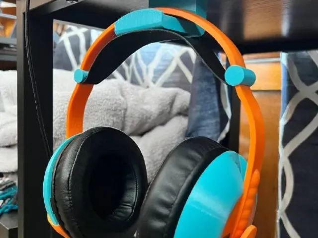 Headphone hook - under table/shelf