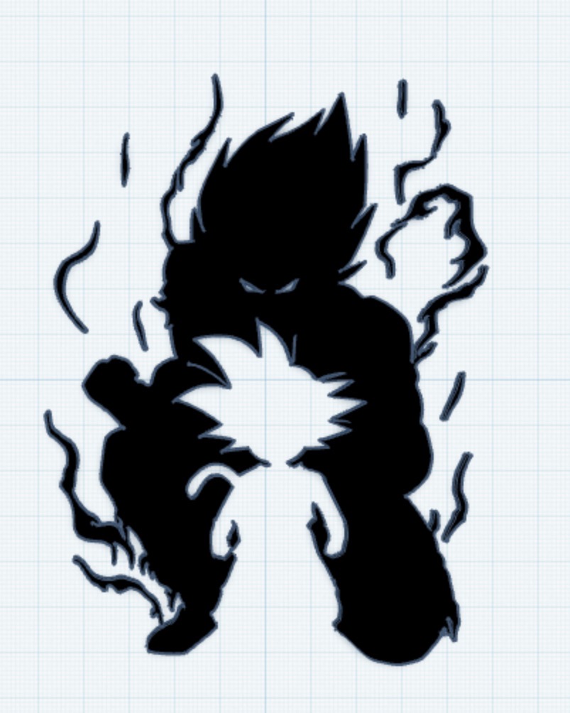Silueta goku