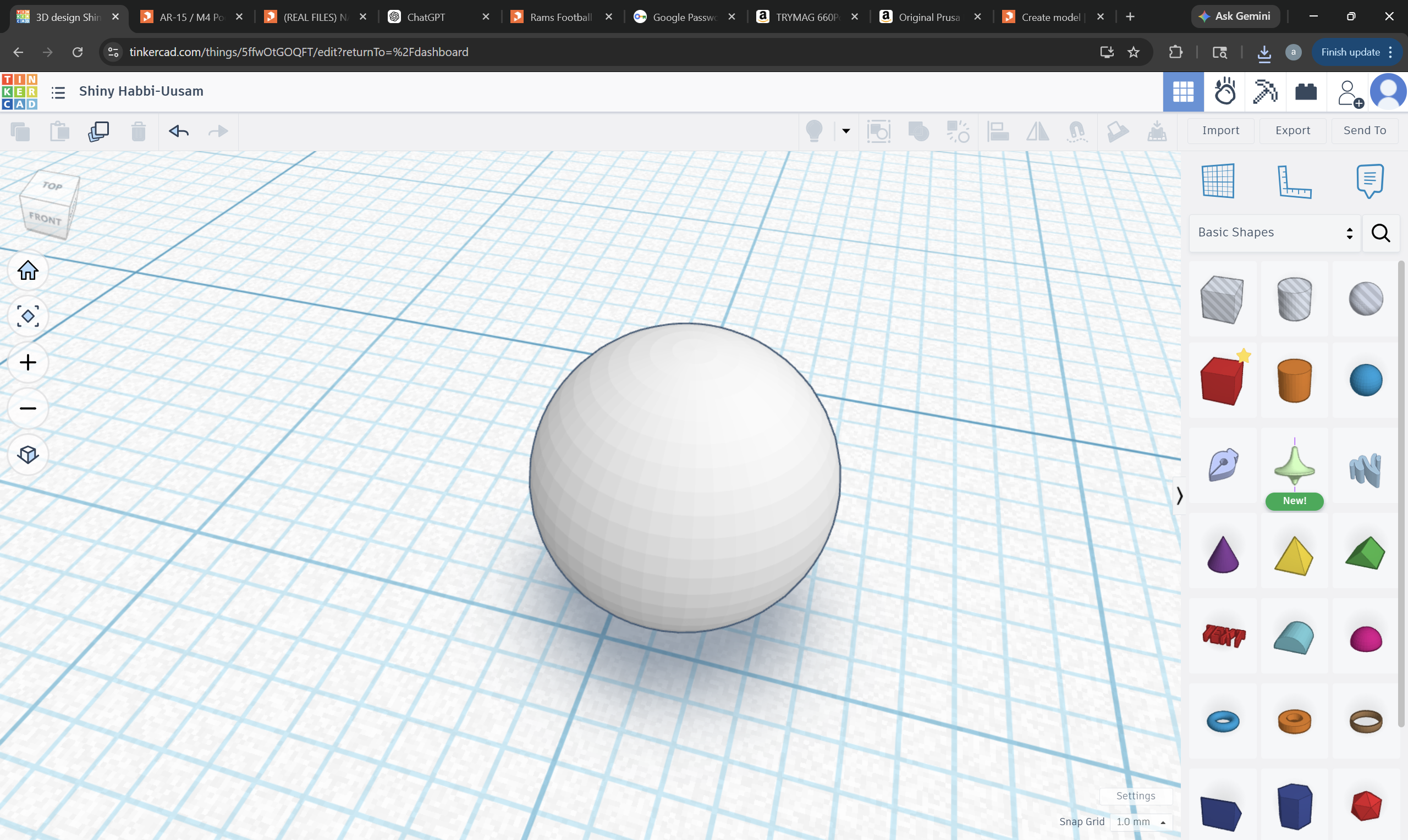 airsoft bebe 3D model