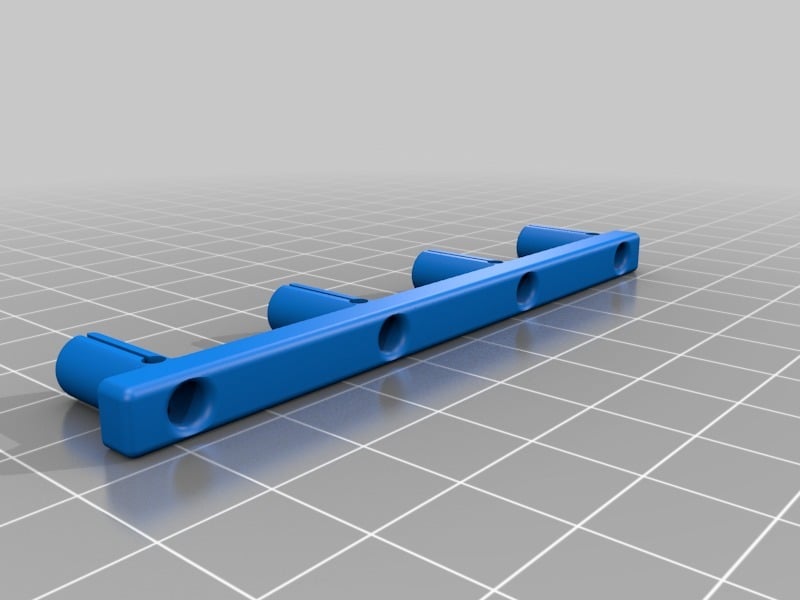 Screwdriver holder for pegboard