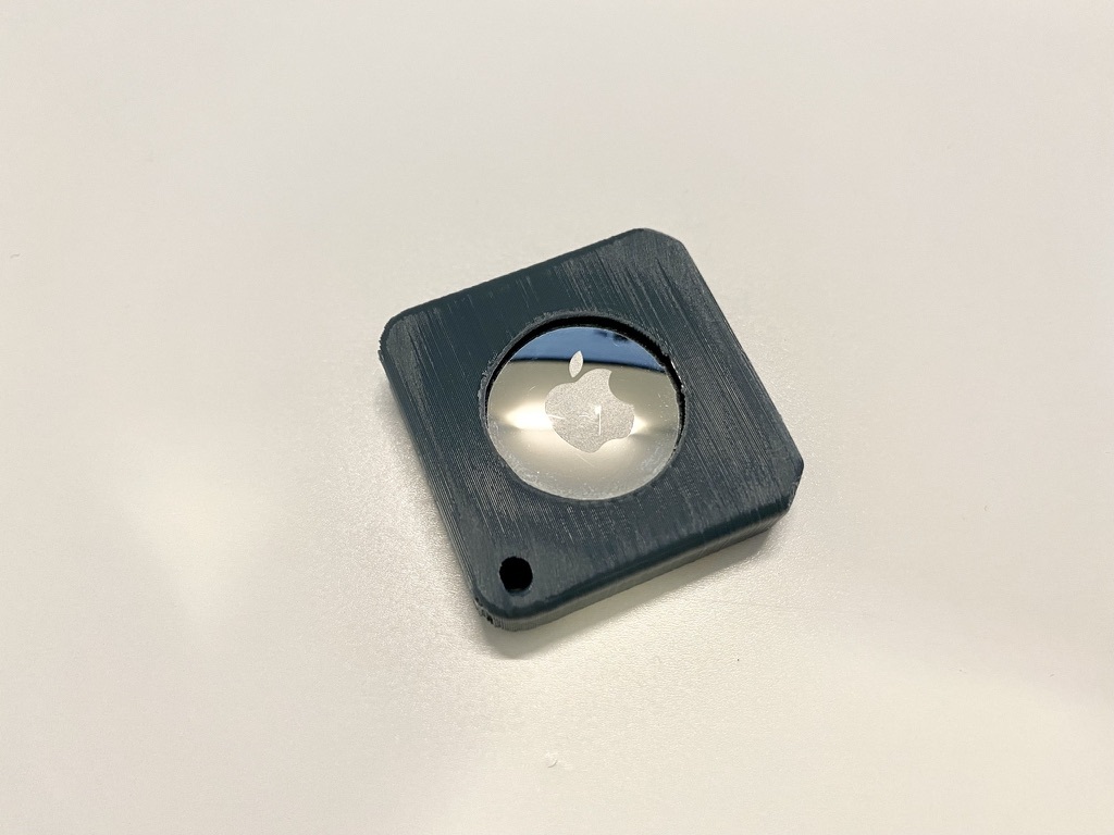 Miniatura 2 do modelo 3D Apple AirTag Case Keychain Mount