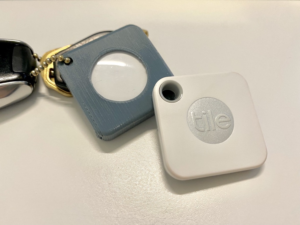 Miniatura 4 do modelo 3D Apple AirTag Case Keychain Mount