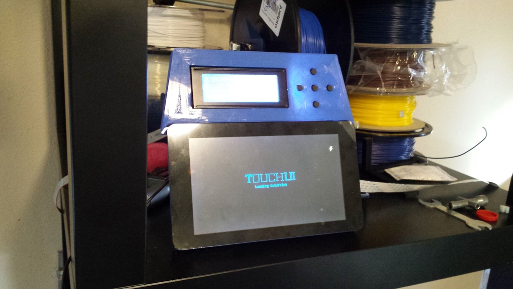 Anet LCD Integration with Pi 7inch Touchscreen