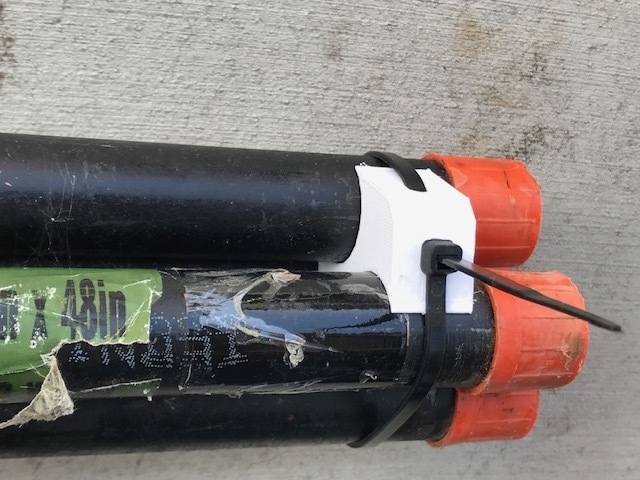 Black Pipe Holder
