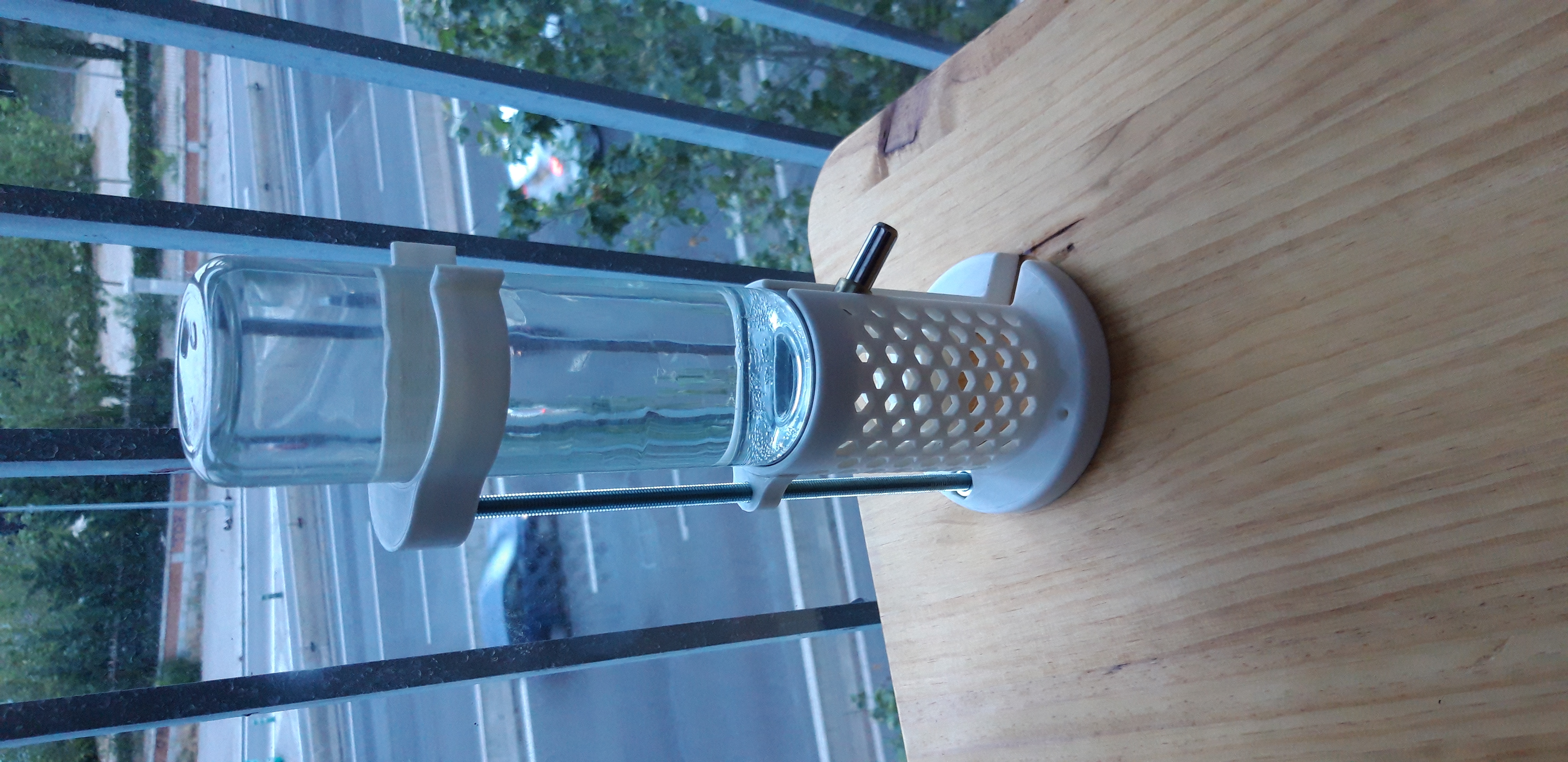 Pet water bottle holder