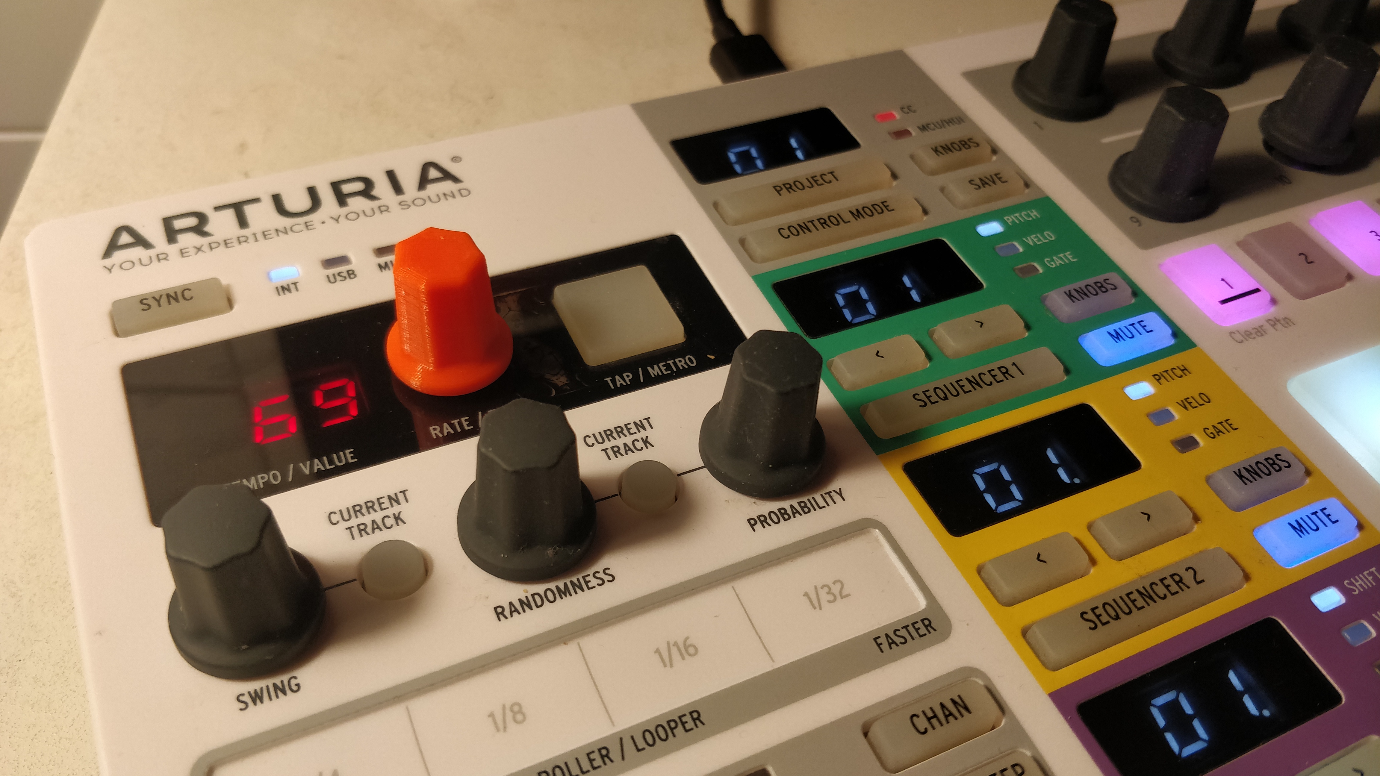 Arturia BeatStep Pro Knob