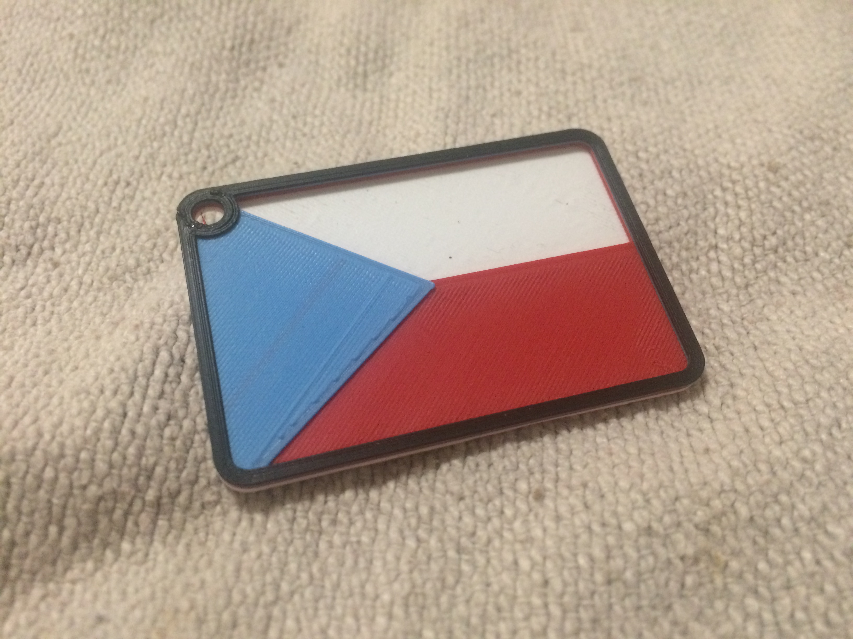Pendant "Flags of the World" - Czech Republic (without MMU)