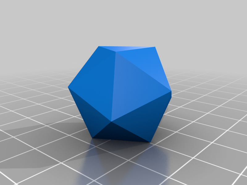 Miniatura 12 do modelo 3D All basic dice shapes