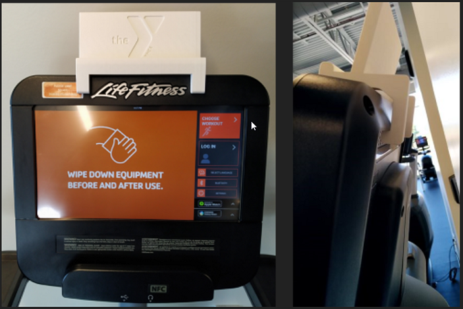 Life Fitness Stair Climber Phone/Tablet Shelf