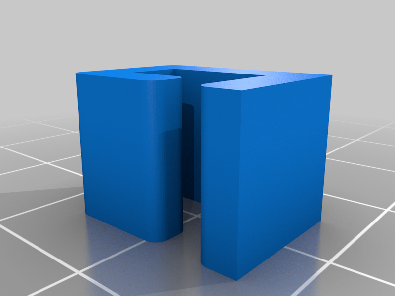 Miniatura 2 do modelo 3D Simple cable hook