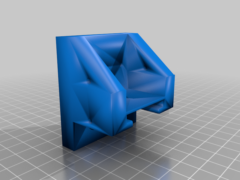 Miniatura 2 do modelo 3D HyperCube Evolution Extruder Mount for the CoreXY Frame v.2.x