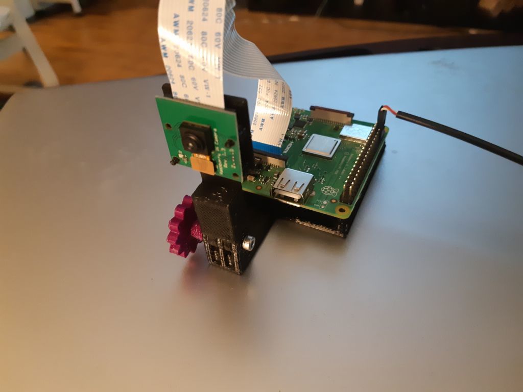 Raspberry Pi 3A+ camera holder