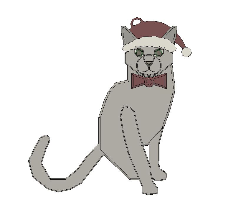 Christmas cat MMU 2