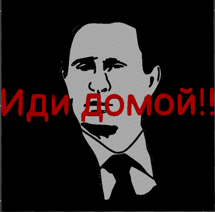 Putin Go Home!! for MK3 & MINI