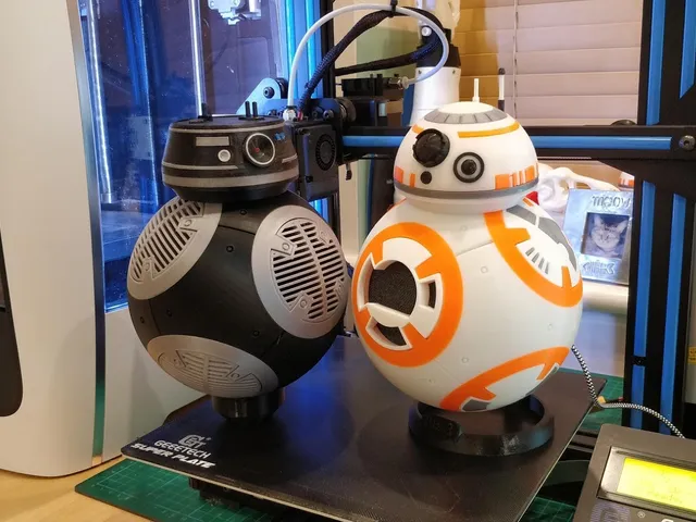 BB-9 Google Home costume or standalone model