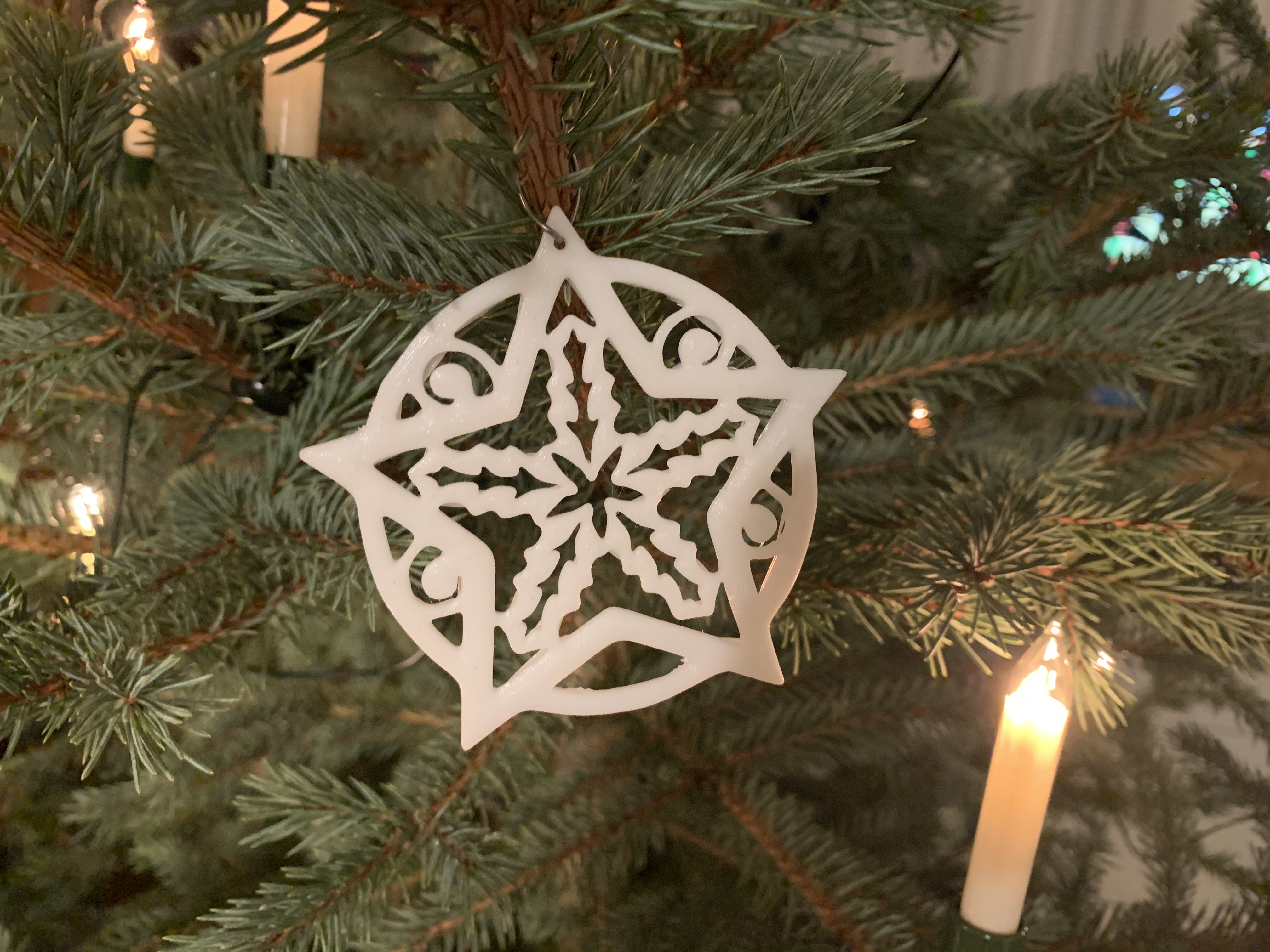 Christmas tree ornament decoration hanger