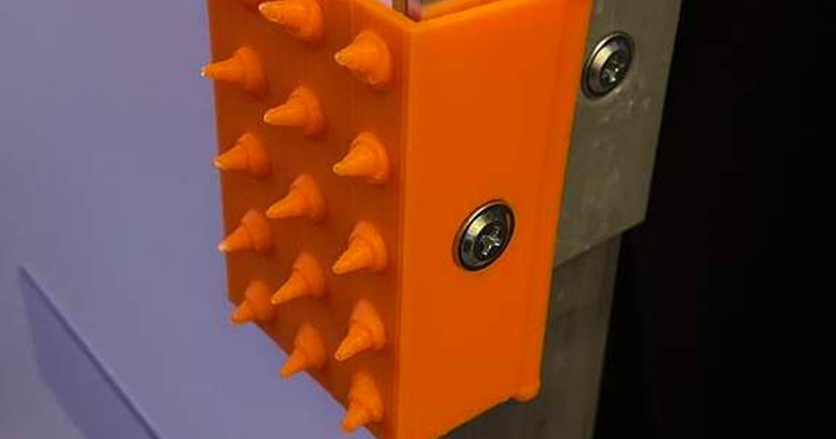 LTek dance pad carpet spikes by fluffy Download free STL model