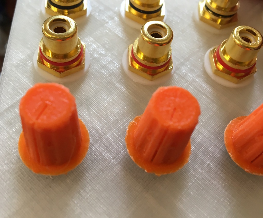 Control knob for 6mm diameter shaft