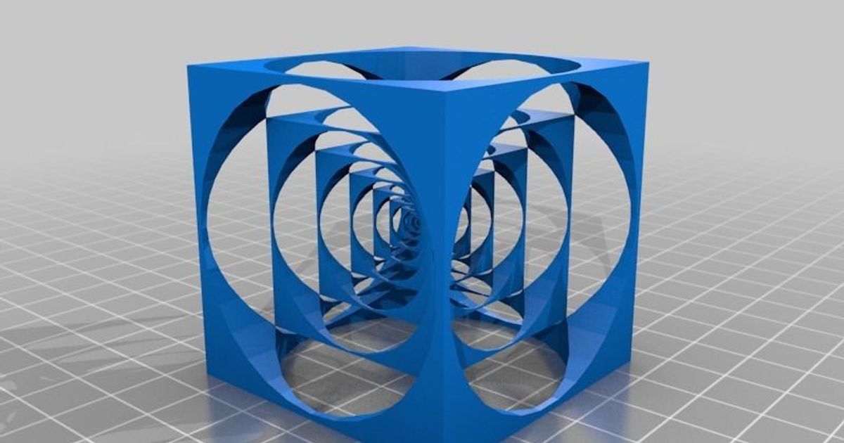 Parametric turner's cube by fluffy Download free STL model