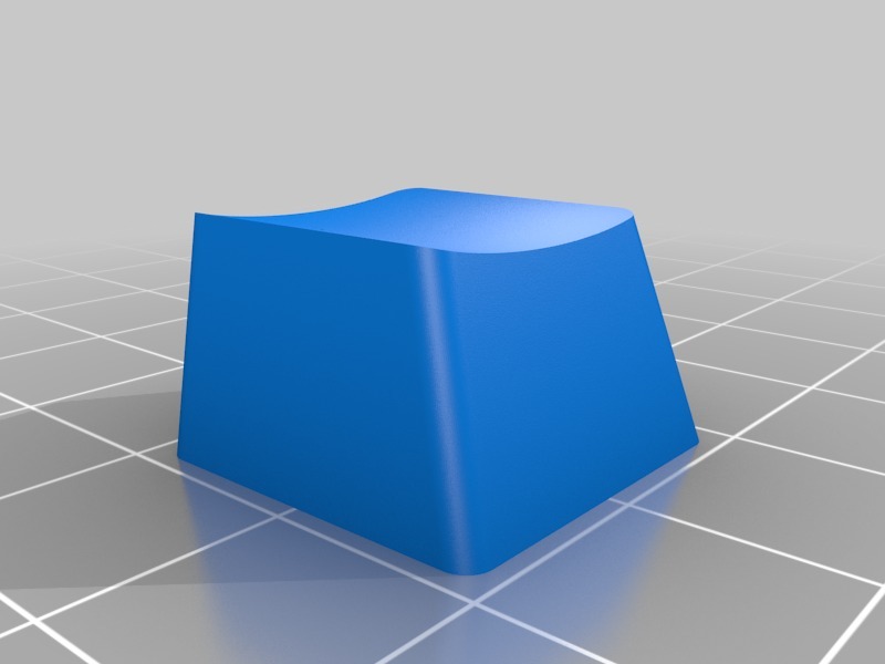 Miniatura 2 do modelo 3D Cherry MX Keycap - Steam (Multi-Material)