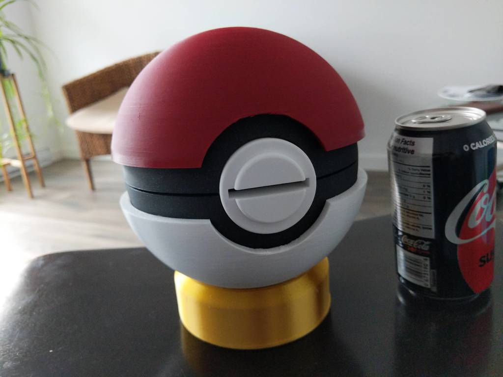 Pokeball Coin Bank