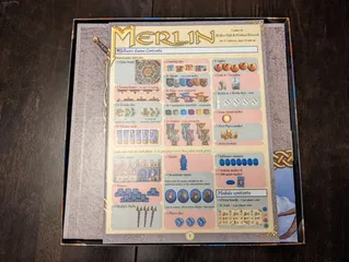 Merlin story box case - Coque boîte à histoire Merlin by Seymour Dorr, Download free STL model
