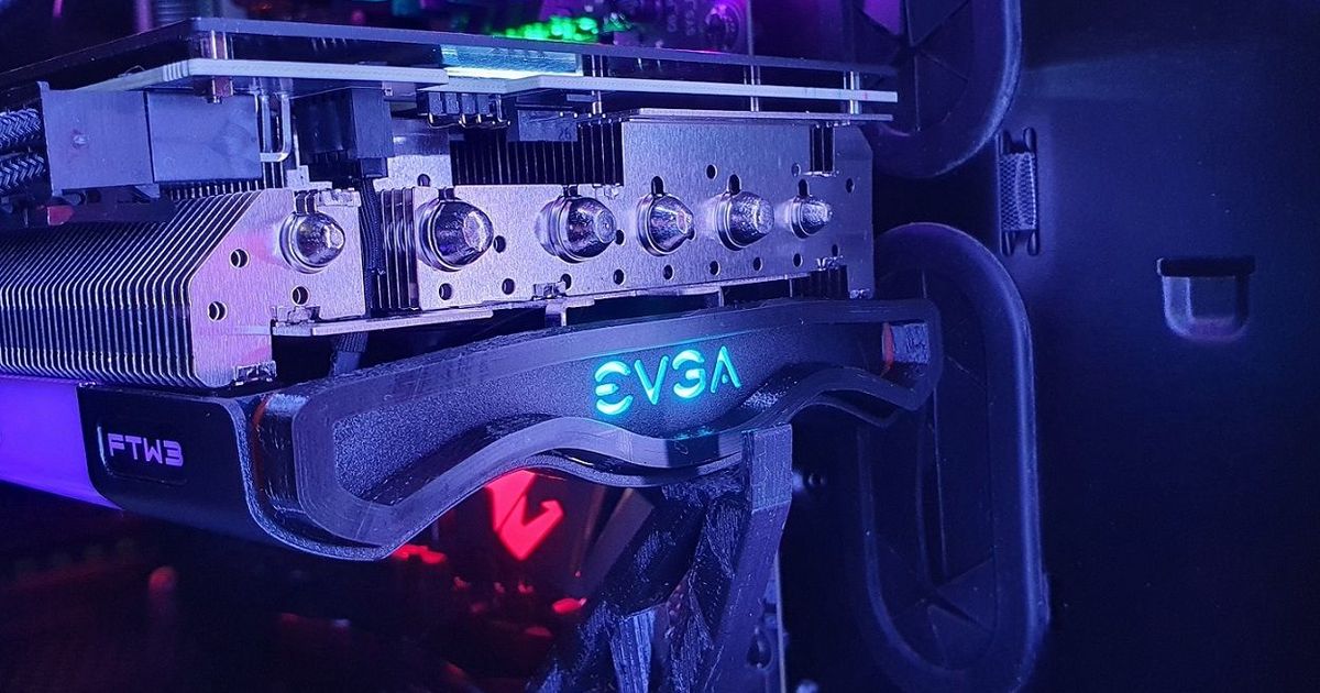 EVGA RTX 3070/80/90 FTW3 Accent Cover por AreiouS | Descargar modelo ...