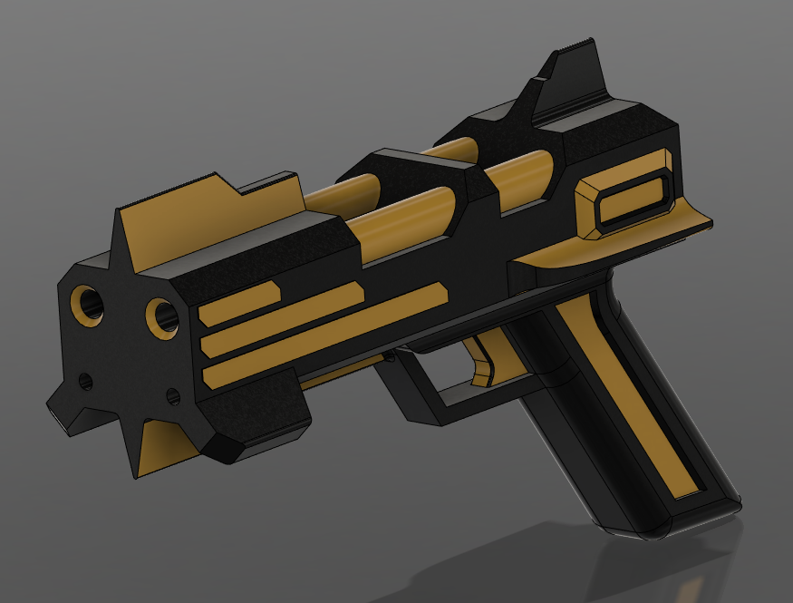 redline pistol of Sonoshee cherry boy hunter