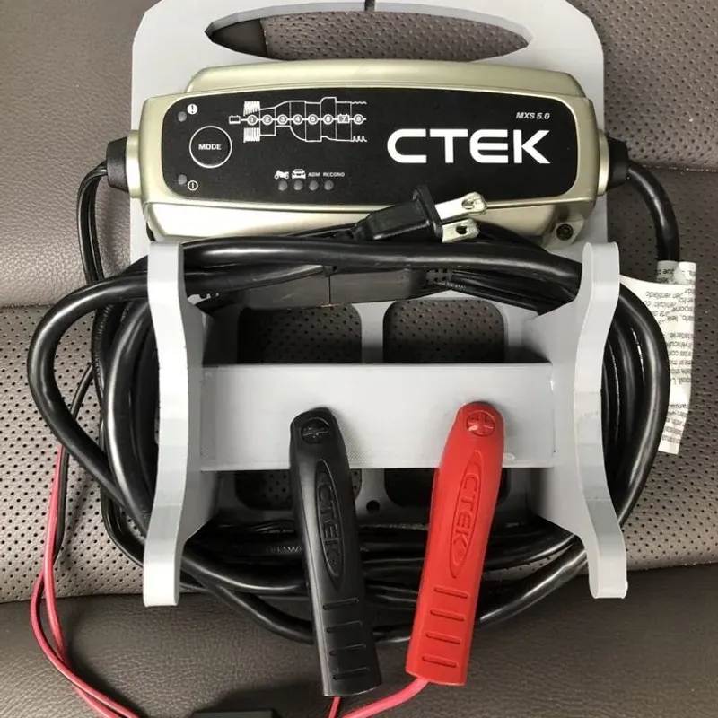 CTEK MXS 5.0 Charger Carrier by TechButterfly, Download free STL model