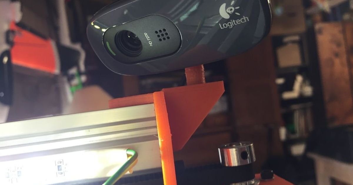 Logitech C270 Webcam Mount for D bot by TechButterfly Download