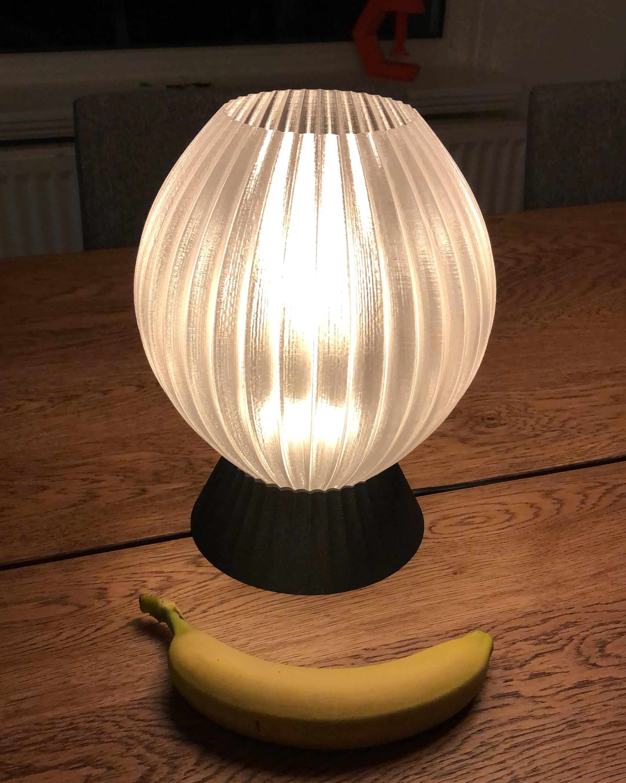 3D printed lampshade
