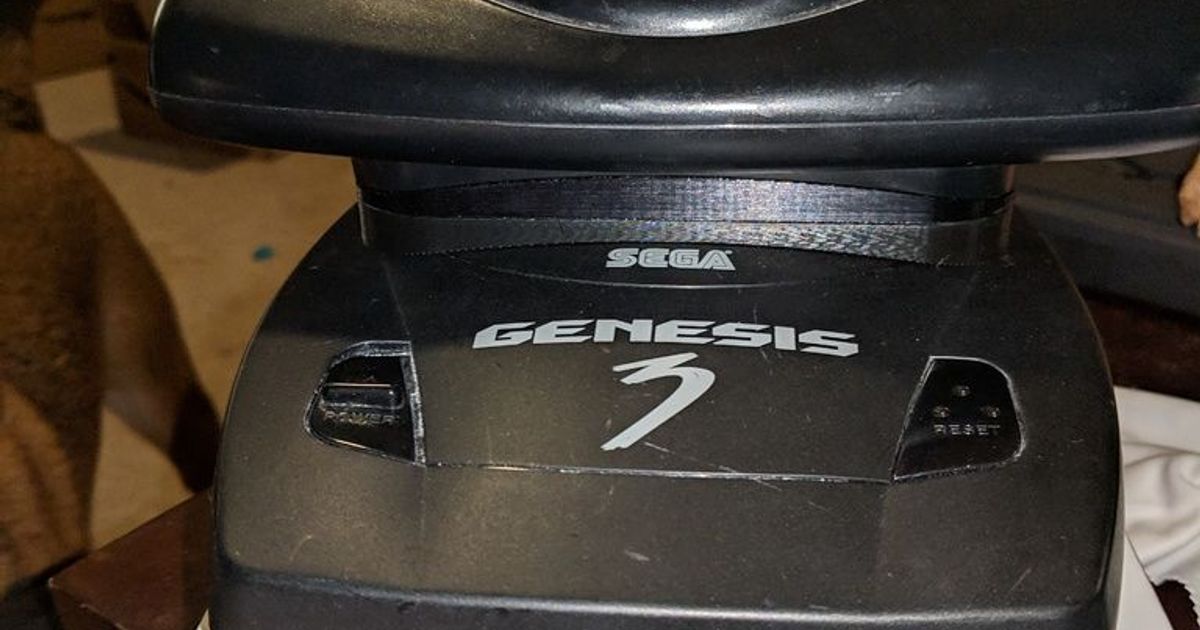 Sega Genesis/Megadrive Model 3 to 32x riser adapter by Collingall ...