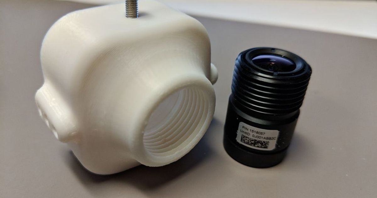 Axis P12 MkII IP Camera Mount by Collingall Download free STL model