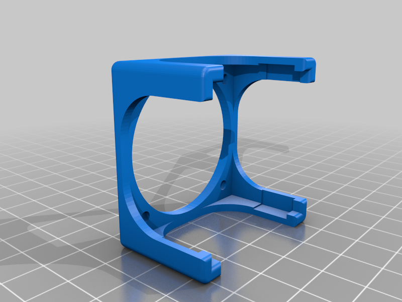 NEMA17 heatsink clip with 4040 fan by CVS1401 Download free STL model