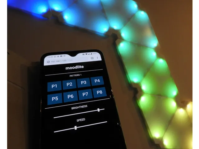 Moodlite - RGB Wall mountable lights