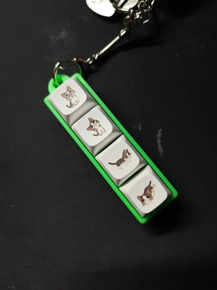 Mech Keyboard Switch Keychain by rianlian7 | Download free STL model ...