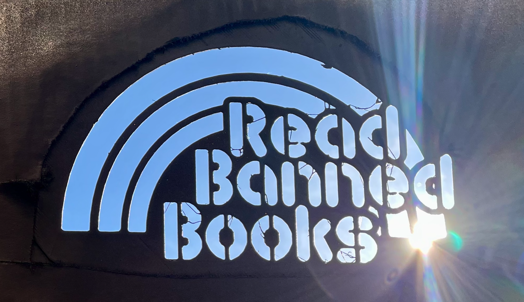 Read Banned Books Stencil