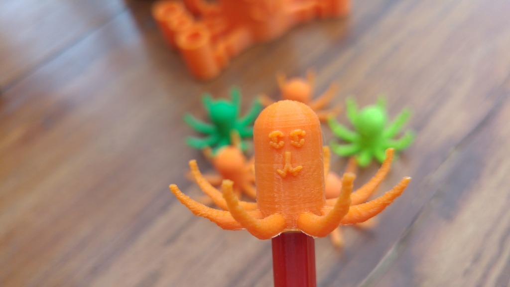 Cute Octopus Pencil Topper