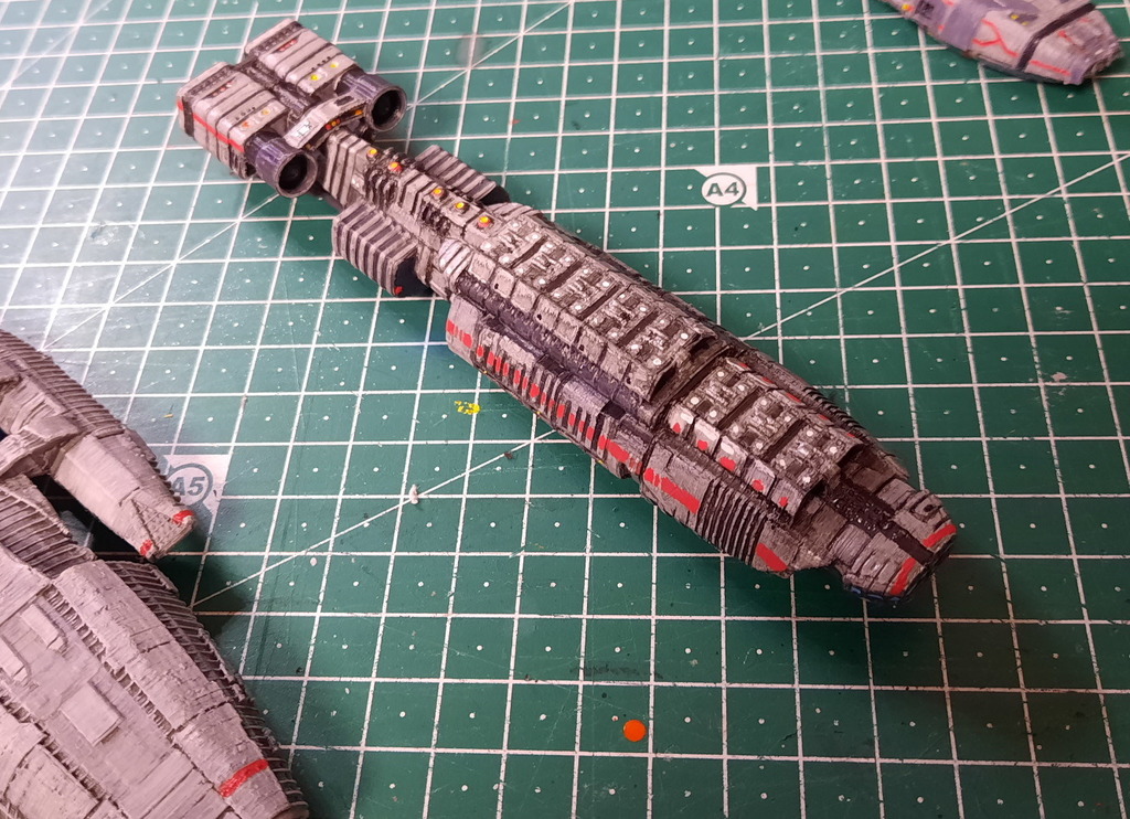 BSG Heracles Gunship 1:9000 Scale