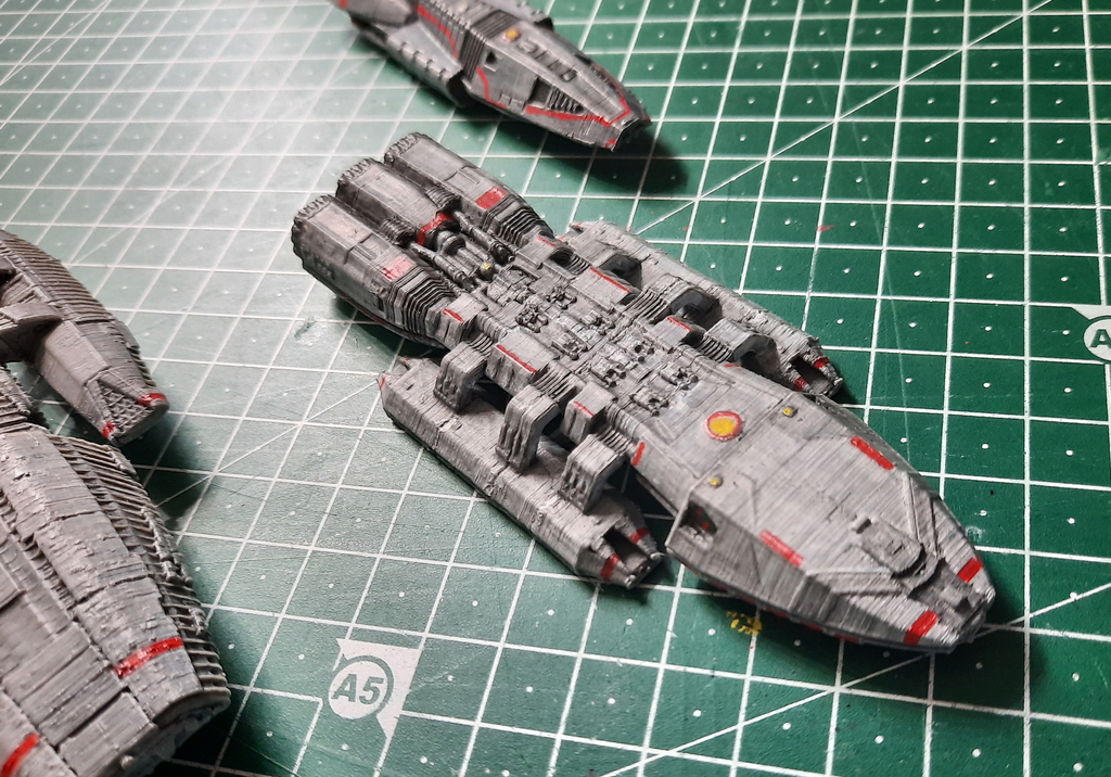 BSG Battlestar Artemis 1:9000 Scale